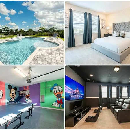 Dluxx Stunning House With Pool Movie Theater 428 Villa